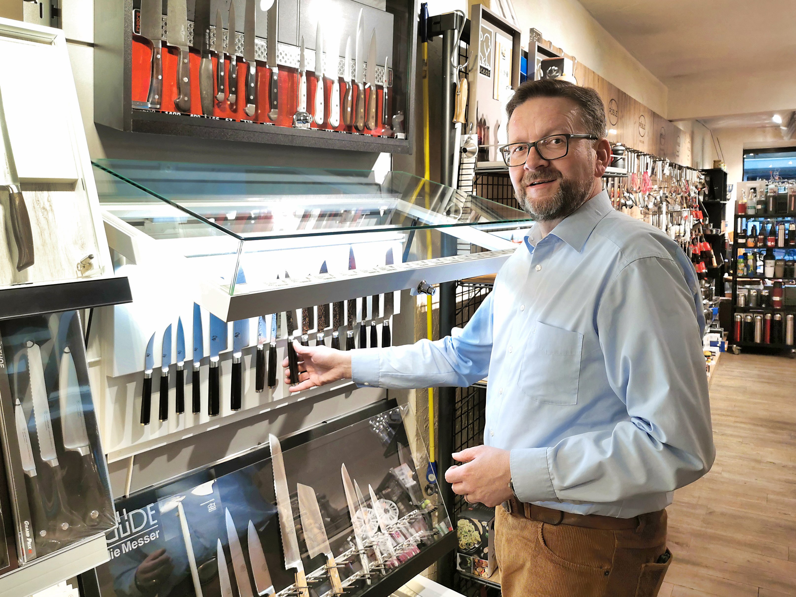 Die schärfsten Messer der Region ... finden Sie bei Ihrem Küchenwicht!